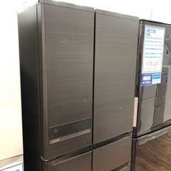 MITSUBISHIの6ドア冷蔵庫『MR-JX47LA-RW』が...