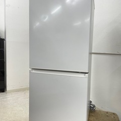 2ドア冷蔵庫 Wホワイト アクア　2020年製　AQR-17J(W)の画像