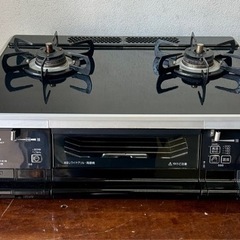 お引取り限定 パロマ グランドシェフ LPガス用コンロ ガステーブル IC-66WCK-R ガラストップ