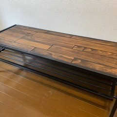 ウッドテーブル ローテーブル 木製 ヴィンテージ おしゃれ オシ...