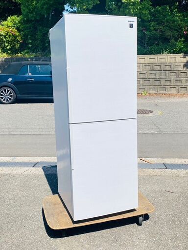 【早いもん勝ち!】SHARP シャープ ノンフロン冷凍冷蔵庫 SJ-PD28E-W 2019年製 2ドア  280L