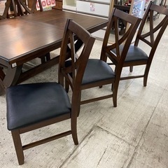 【愛品館 江戸川店】BAYSIDE FURNISHINGS（ベイサイドファニシング） エクステンションダイニングテーブル7点セット ID:152-008662-007 