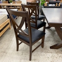 【愛品館 江戸川店】BAYSIDE FURNISHINGS（ベイサイドファニシング） エクステンションダイニングテーブル7点セット ID:152-008662-007 