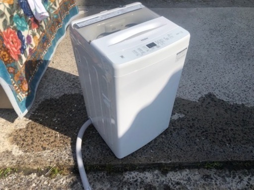 洗濯機 4.5kg ハイアール JW-U45A(W) 未使用品