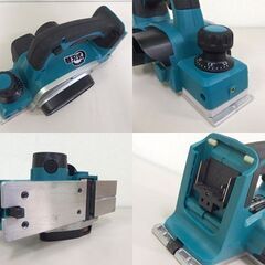 makita 18V 充電式カンナ 82mm KP180D 替刃式 電動工具 木材加工 2021年
