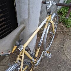 クロモリロード ジャンク ぎりぎり自走可