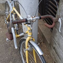 クロモリロード ジャンク ぎりぎり自走可 クロモリロード ジャンク ぎりぎり自走可