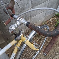 クロモリロード ジャンク ぎりぎり自走可 クロモリロード ジャンク ぎりぎり自走可