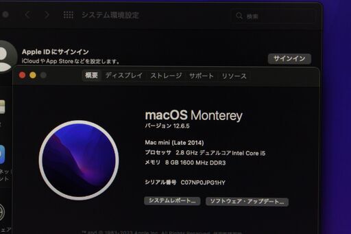 Mac mini（Late 2014）2.8GHz Core i5〈MGEQ2J/A〉④ | real