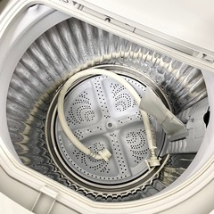 激安‼️オススメ 18年製 5.5/3.5キロSHARP 洗濯乾燥機ES-TX5C-S🌟10001