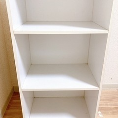 【取引終了】本棚(3段カラーボックス)