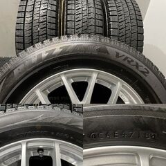 BS VRX2 185/65R15】スタッドレス【TOPRUN M7 15インチ 5.5J5HPCD114.3