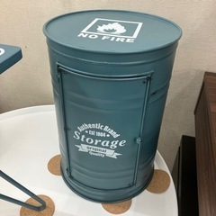😆オシャレ😆YAMAZEN ペール缶 サイドテーブル 山善 ヤマゼン