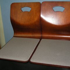 R012 HIKARI 光製作所、座椅子2脚セット、木製、和モダ...