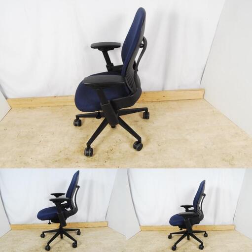 0959 14万 LEAP Steelcase リープ スチールケース LEAP-10100 OMNI R J507 青色 4脚セット 愛知県岡崎市