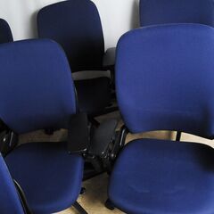 0963 14万 LEAP Steelcase リープ スチールケース LEAP-10100 OMNI R J507 青色 8脚セット 愛知県岡崎市