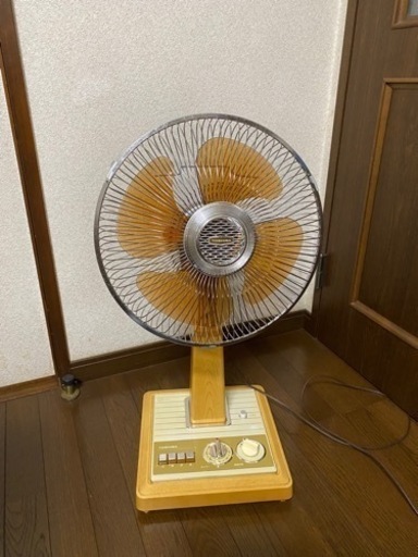 希少 昭和レトロ扇風機 東京芝浦電気製 - 季節、空調家電