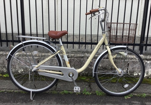 ＜整備済・美品車＞マルキン・26インチ自転車・内装3段変速 LEDライト 鍵付き　お手入れ済みでピカピカ♪すぐ乗れます！