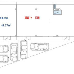 貸店舗（一部）🍀💙仲手０💙🍀 【柏駅】💙🍀💙 47.57㎡ (約14.39坪)  - 柏市