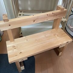 【引越SALE価格】DIYベンチ（2×4材使用）