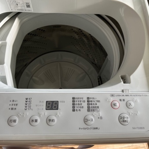 パナソニック全自動洗濯機・2021年式