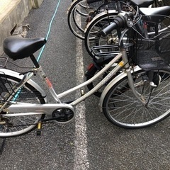 普通の自転車5速 取引中