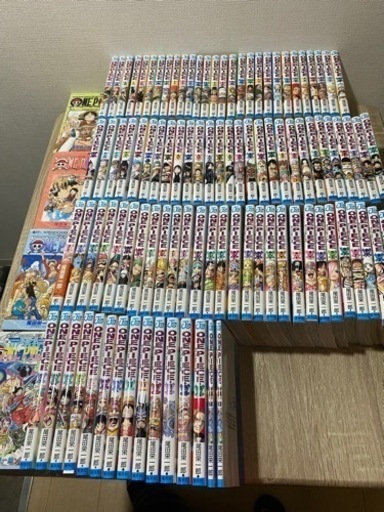 【6月10日まで限定出品】ONE PIECE漫画本【1巻〜105巻】おまけ付き