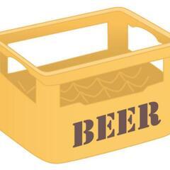 （有料回収）ビールケースの回収。