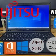 富士通 LIFEBOOK A553/h office SSD w...