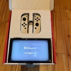 Switch 本体 有機ELモデル 白 中古 ポーチ付
