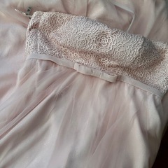値下げ‼️薄いピンクのドレス