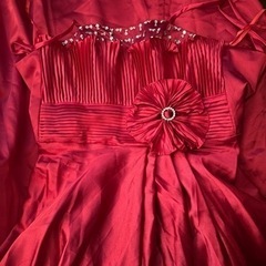 値下げ‼️赤いドレス