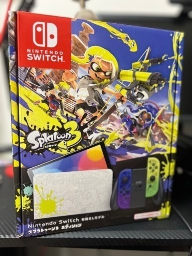 【急募】【美品】【配送可】Nintendo Switch有機ELモデル スプラトゥーン3エディション ＋ポケットモンスター バイオレット