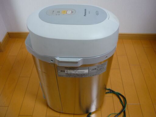 パナソニック生ゴミ処理機コンポスト温風乾燥式6L シルバー MS