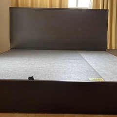 中古】Serta (サータ) ワイドダブル ベッド マットレス付