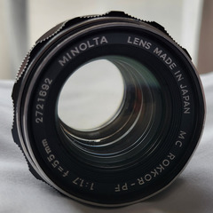 ミノルタ 55mm f1.7 MC Minolta