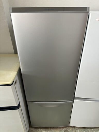 パナソニック 2ドア冷蔵庫　168L  NR-B17AW　2017年製　リサイクルショップ宮崎屋住吉店　23.5.27k