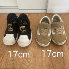 VANS   adidas   スニーカー 2足セット