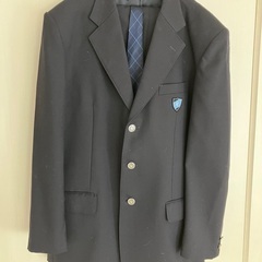 清田高校制服　男子用　ブレザー、ズボン、ネクタイ、Yシャツ(おまけ)