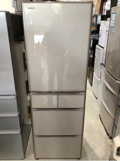 HITACHI 401L 5ドア冷凍冷蔵庫 R-S4000H(XN) 2018年製 | www