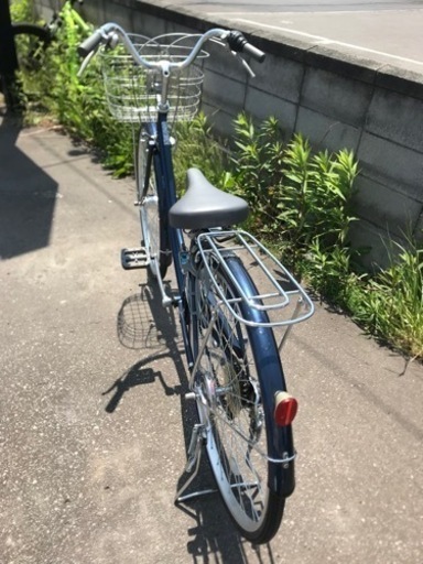 その他 26インチ シティサイクル a.n.design works 6段切替 カゴ付き 