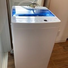 終了【Haier】美品　4.5kg 全自動洗濯機　2020年製