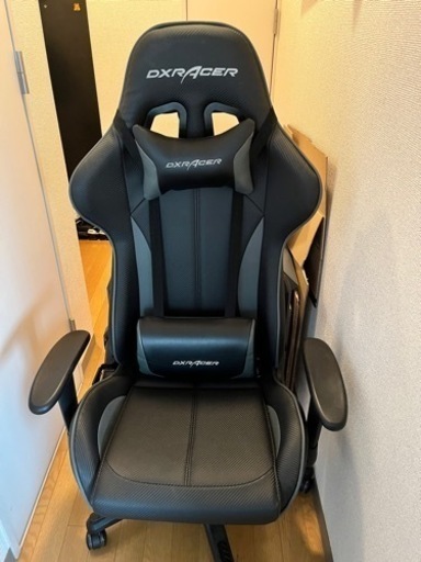 【取引希望】【ゲーミングチェア】【DXRacer】DX-57SV カーボンブラック