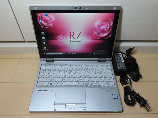 JC0542　パナソニック Let's Note CF-RZ6 コンパクト 2in1 美品　Office