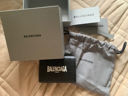 未使用級️BALENCIAGA 三つ折財布 本革 | noonanwaste.com