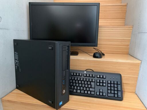 HPデスクトップパソコン セットでお譲りします。 win11 Core-i5-4690 3.5GHz