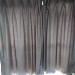 茶色 カーテン Brown curtain 100cm 180cm