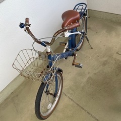 18インチ　子供用自転車（補助輪アリ）ヘルメット付