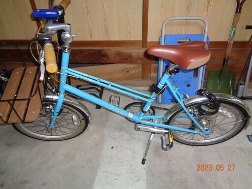 ブルーノのミニベロ自転車