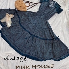 ピンクハウスビンテージワンピース